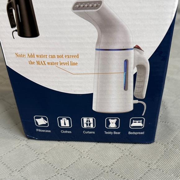 Garment Steamer White New in Box NWT - Picture 4 of 11
